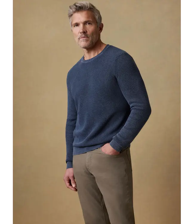 Sunwashed Crewneck Sweater - Blue Nights