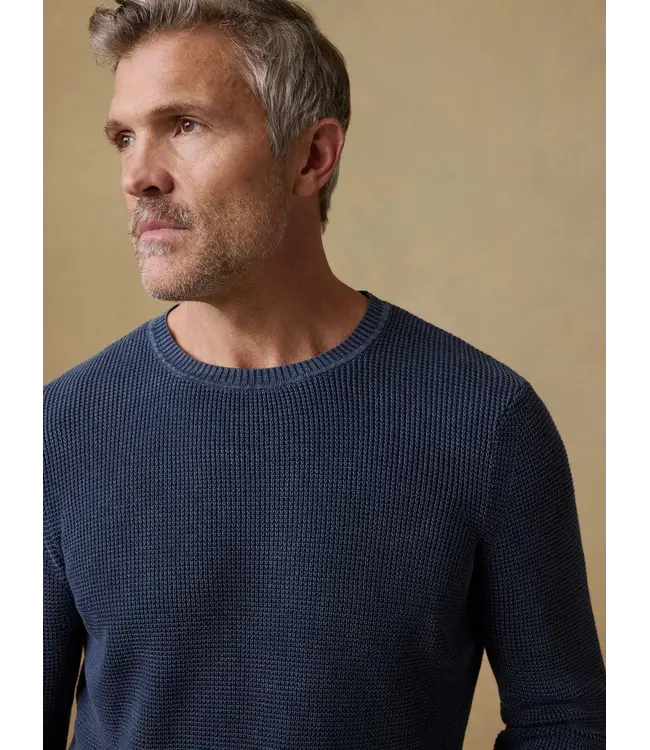 Sunwashed Crewneck Sweater - Blue Nights