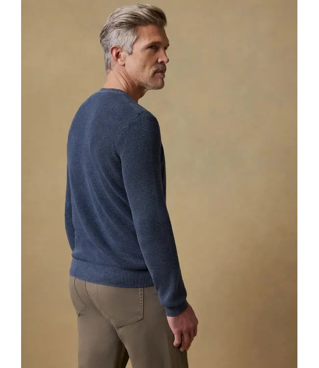 Sunwashed Crewneck Sweater - Blue Nights
