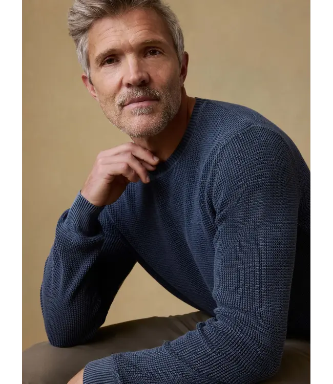 Sunwashed Crewneck Sweater - Blue Nights