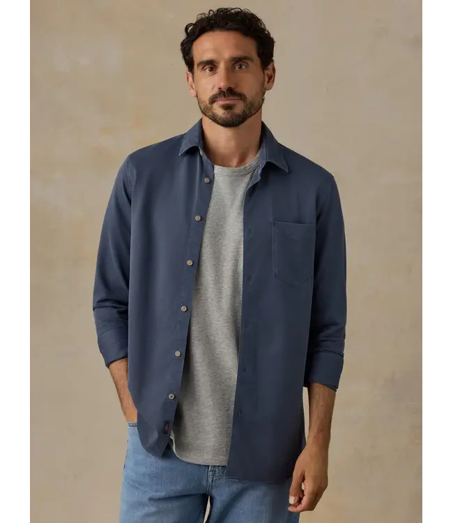 Costa Pique Shirt - Abyss Navy