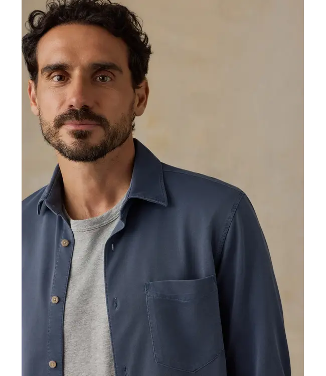 Costa Pique Shirt - Abyss Navy