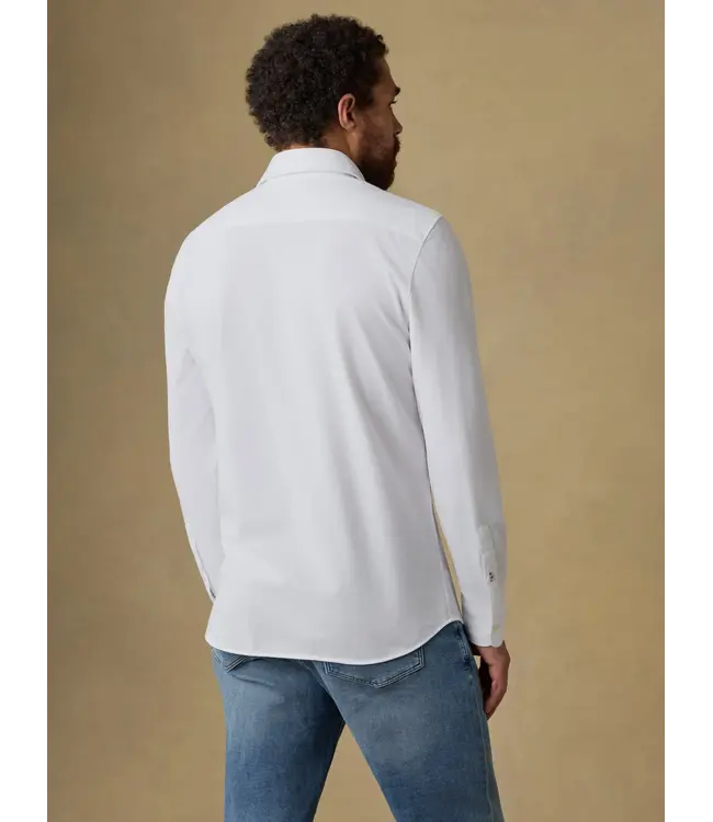 Costa Pique Shirt - Pure White