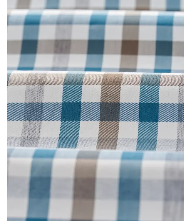 Johnnie-O Cay Exploded Gingham Shirt - White
