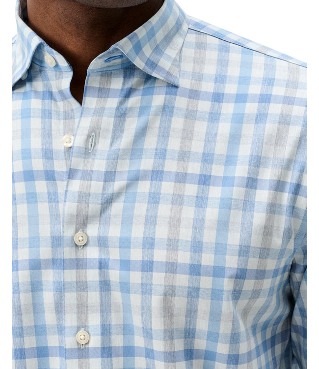 Johnnie-O Cay Exploded Gingham Shirt - Maliblu