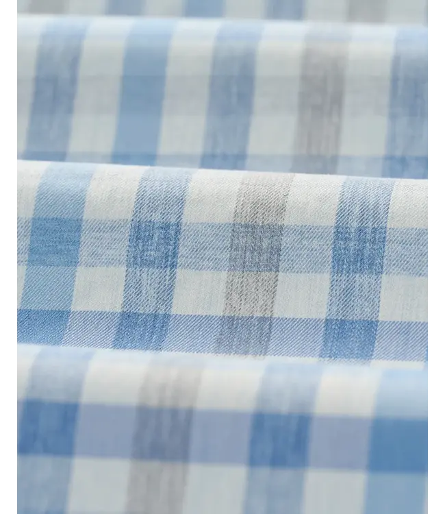 Johnnie-O Cay Exploded Gingham Shirt - Maliblu