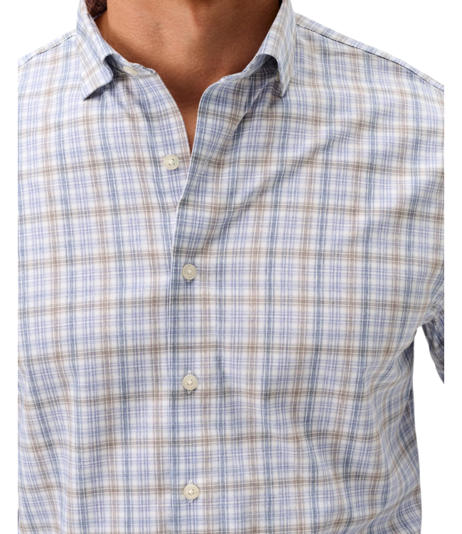 Johnnie-O Chelsea Pane Shirt - White