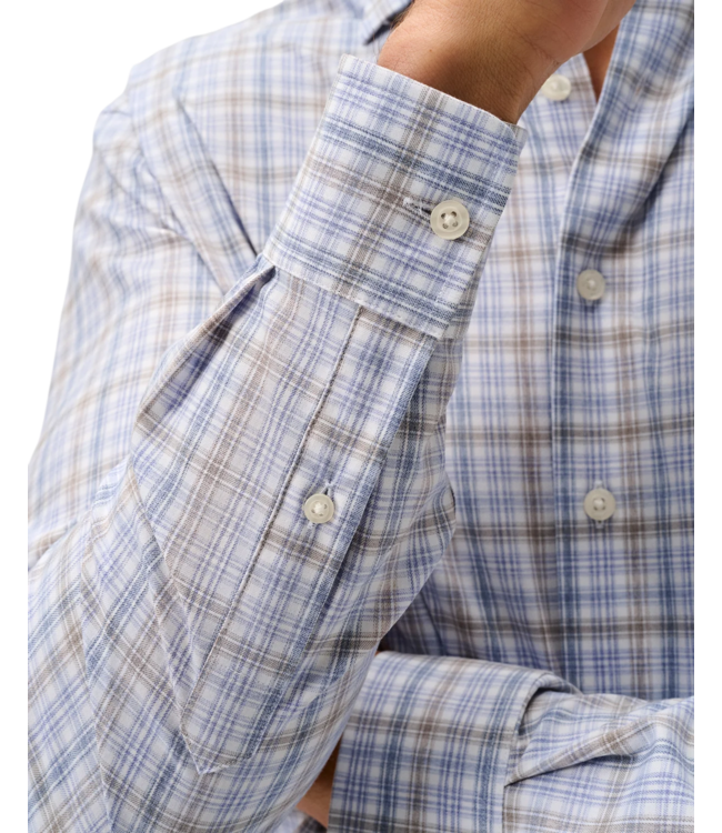 Johnnie-O Chelsea Pane Shirt - White