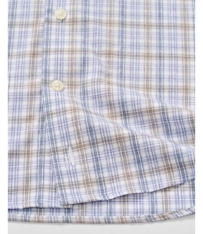 Johnnie-O Chelsea Pane Shirt - White