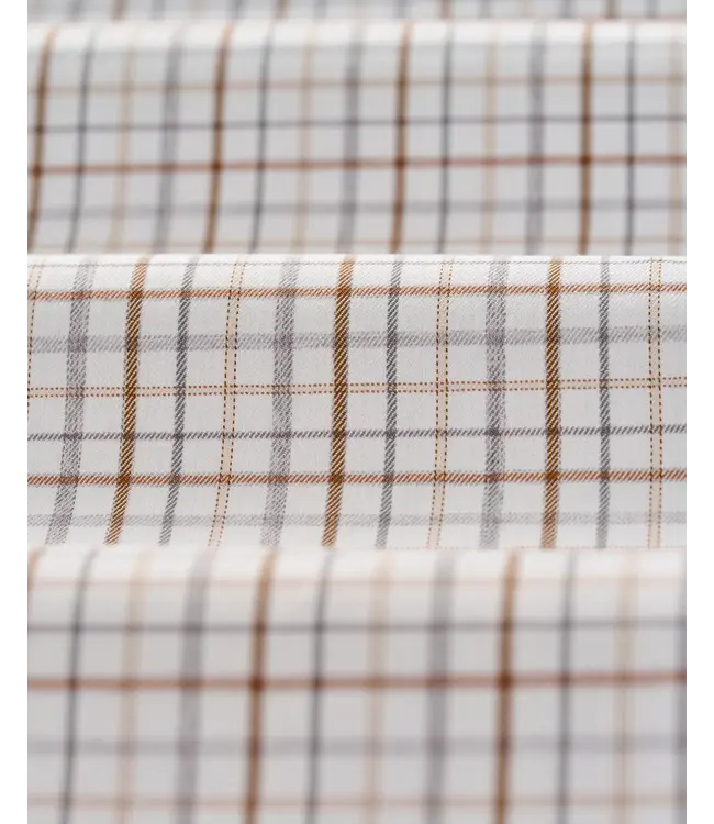 Johnnie-O Sandlewood Pane Shirt - White
