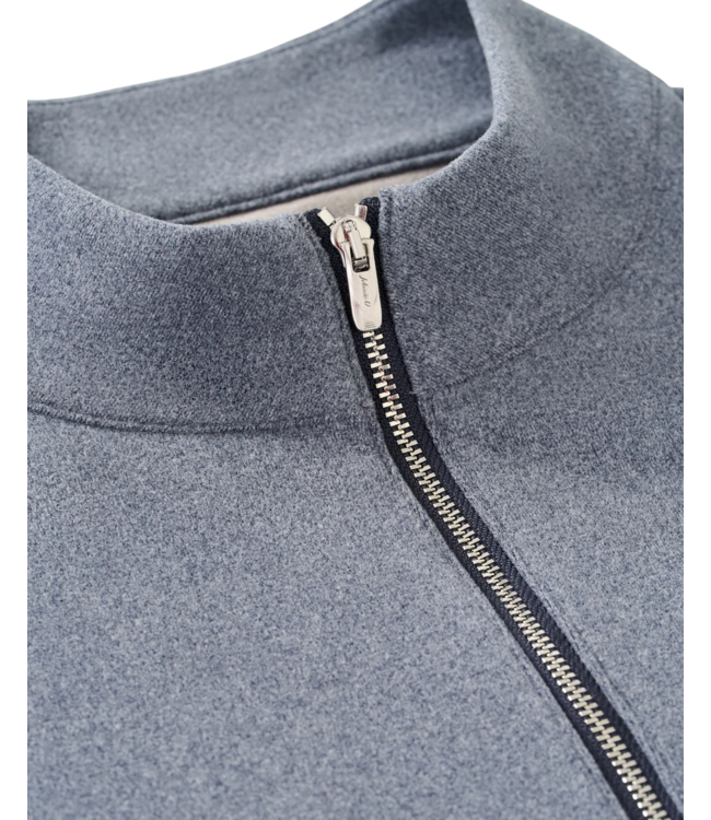 Johnnie-O Mikey Fleece 1/4 Zip Pullover - Deep Navy