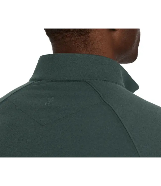 The Westland Quarter Zip - Heathered Cypress