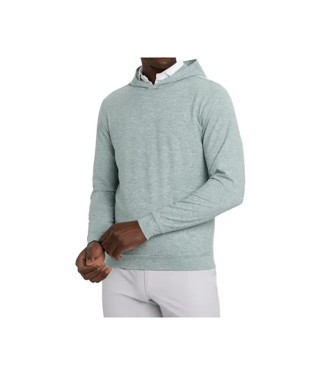 The Hamilton Hoodie - Heathered California Spruce & White