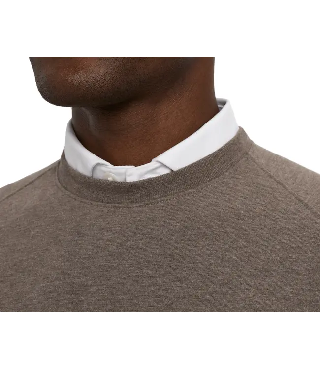 The Kennedy Crewneck - Heathered Driftwood