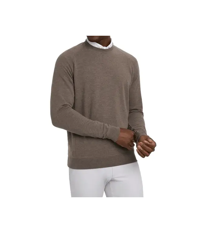 The Kennedy Crewneck - Heathered Driftwood