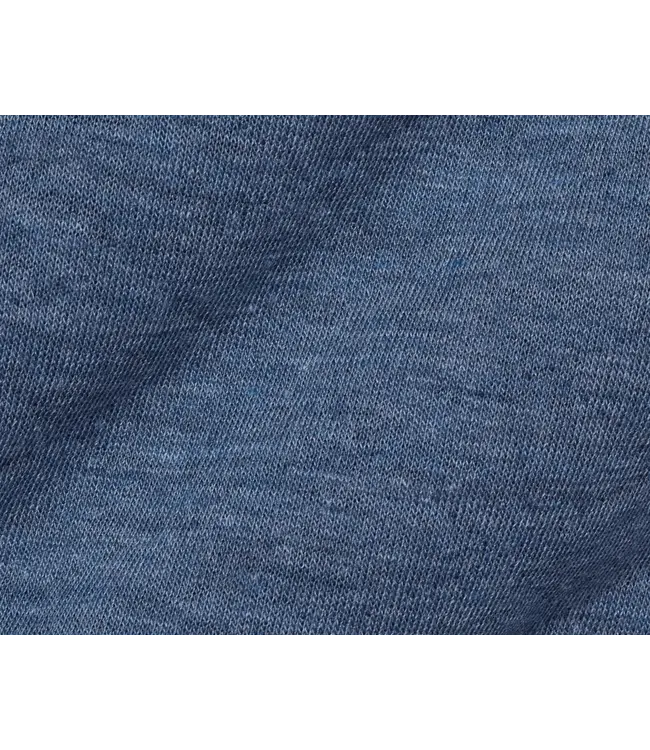 The Sullivan Quarter Snap - Heathered Pacific Blue