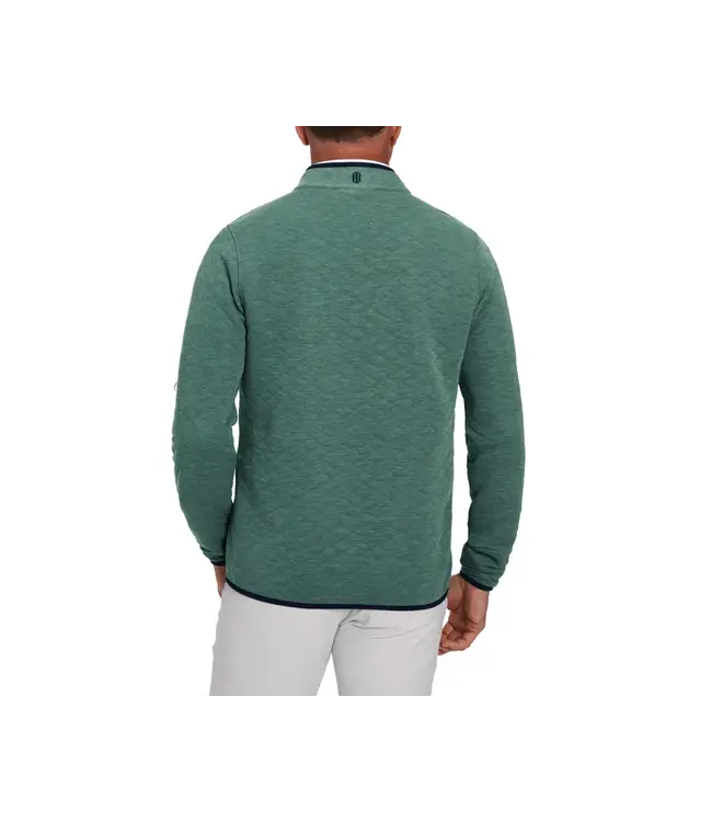 The Sullivan Quarter Snap - Heathered California Spruce