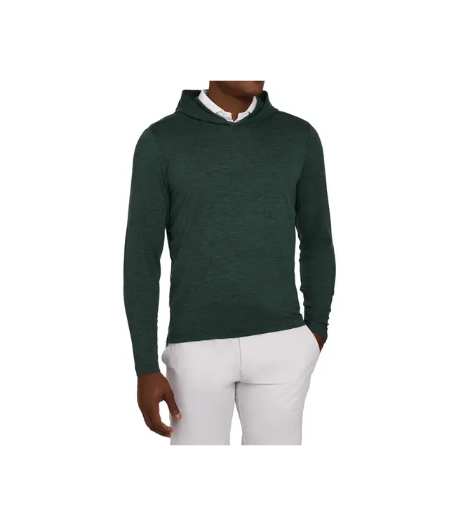The Stowe Hoodie - Heathered Cypress