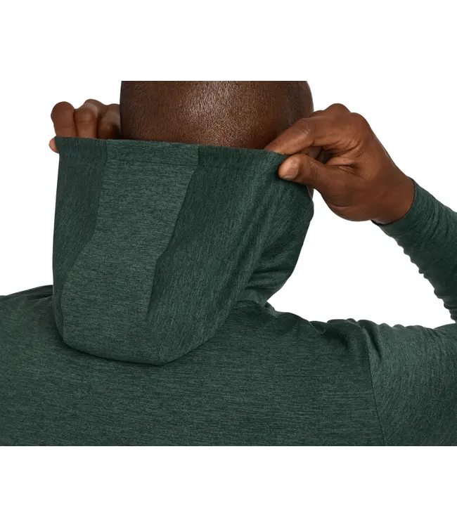 The Stowe Hoodie - Heathered Cypress