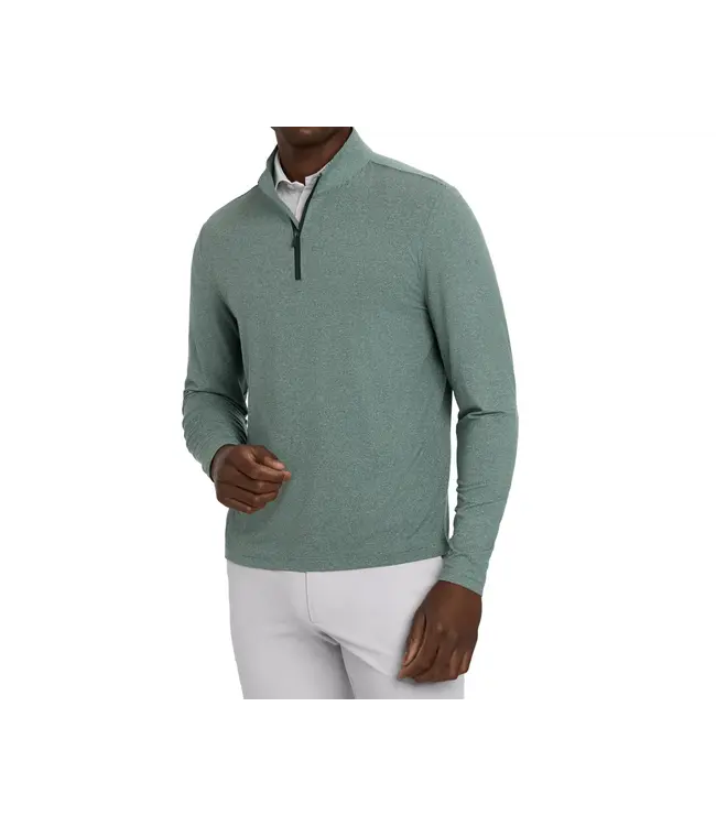The Royce Quarter-Zip - Heathered California Spruce