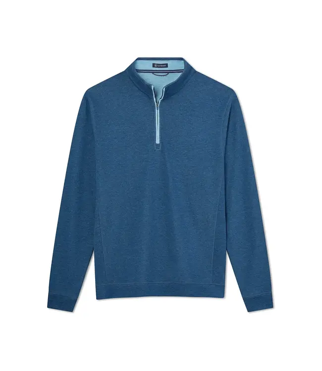 Issac Quarter Zip - Bay Heather