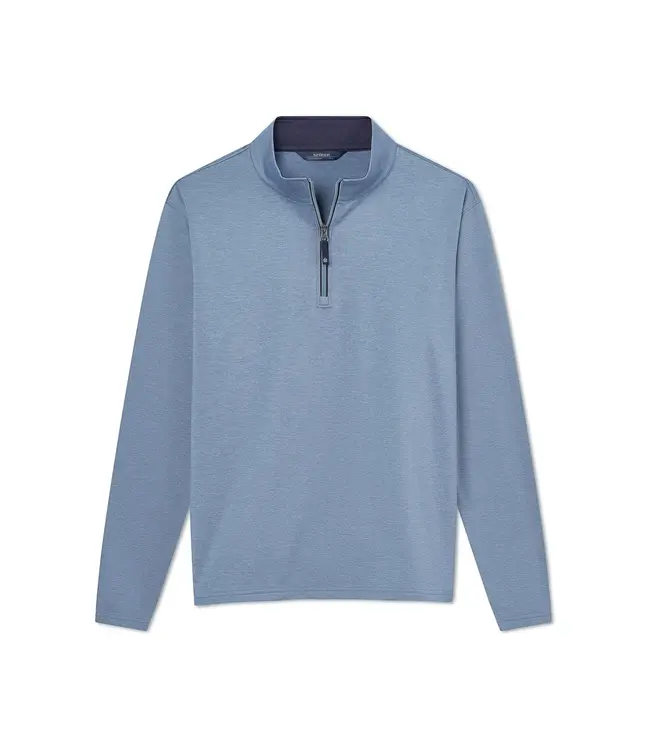 Scout Quarter Zip - Blue Steel Heather