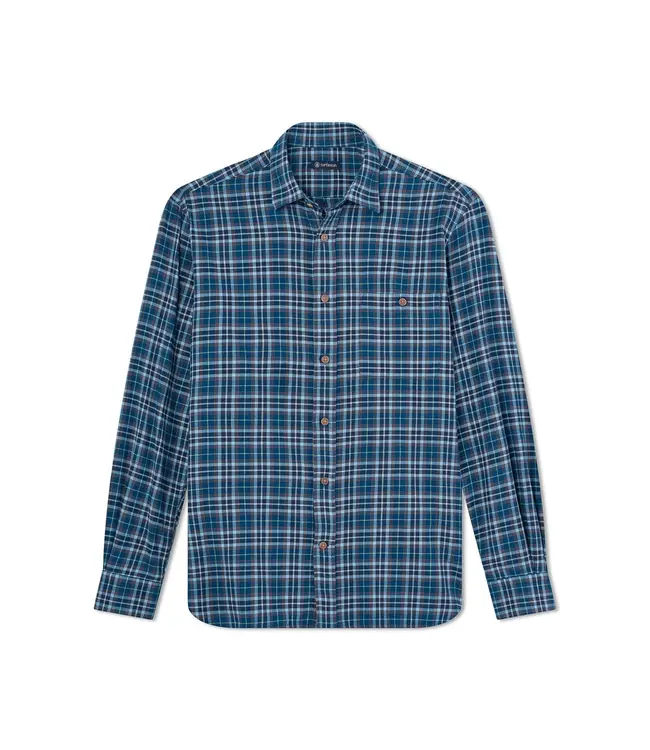 Winslow Brushed Twill Sport Shirt - Bay