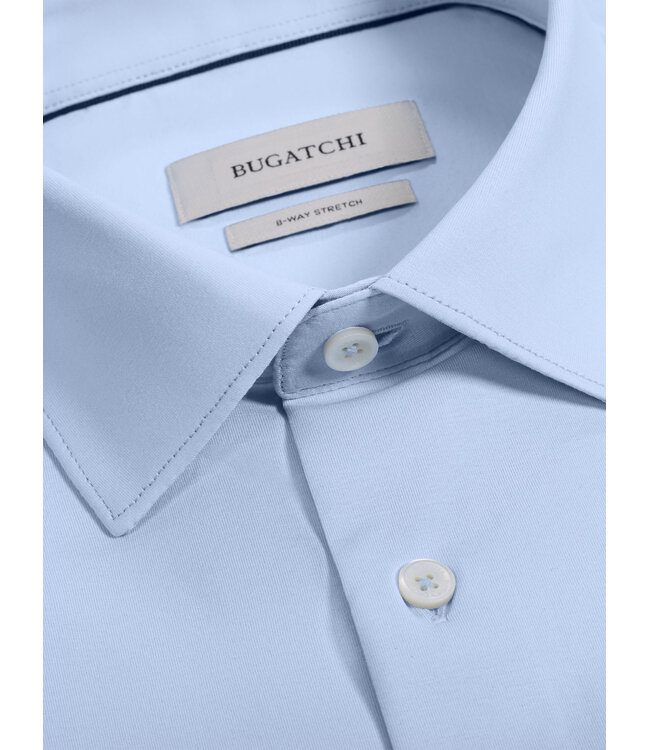 OoohCotton Solid James Dress Shirt - Sky Blue