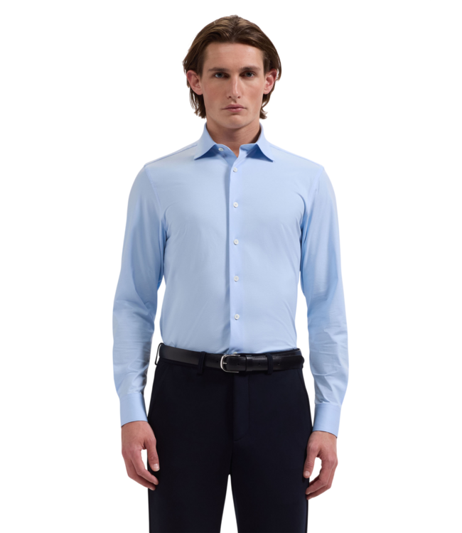 OoohCotton Solid James Dress Shirt - Sky Blue
