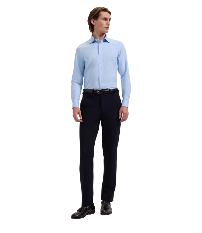OoohCotton Solid James Dress Shirt - Sky Blue