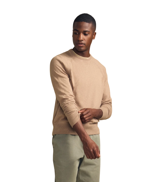Dario Crewneck Sweater - Nutmeg