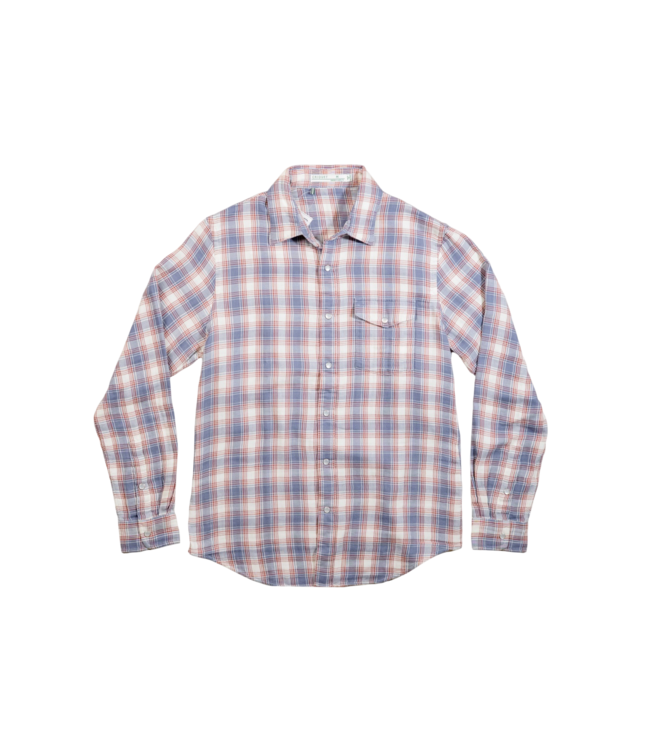 Criquet Double Cloth Flannel Pearl Snap