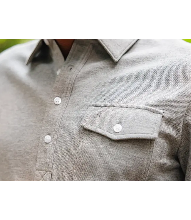 Long Sleeve Players Shirt - Heather Gray