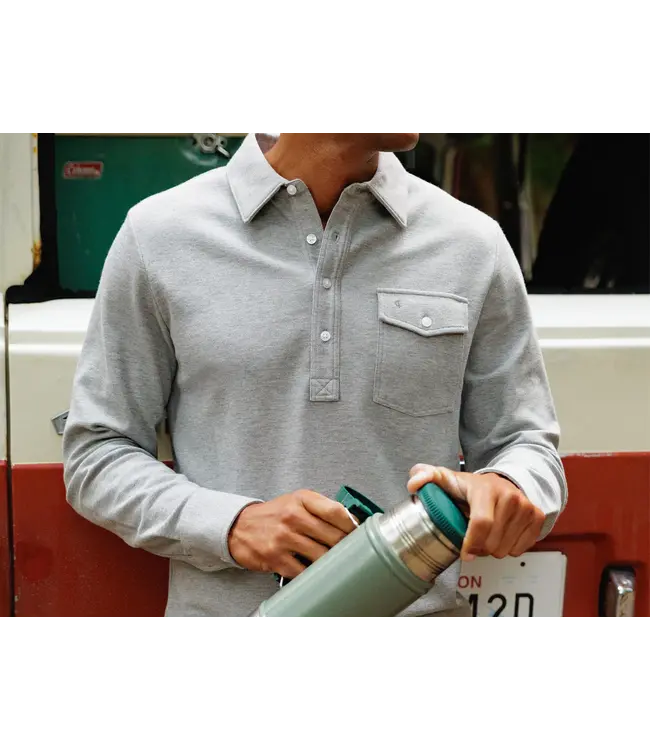Long Sleeve Players Shirt - Heather Gray