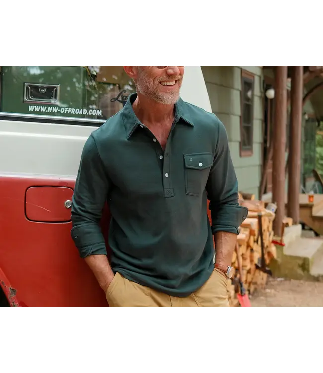 Long Sleeve Players Shirt - Pinetop
