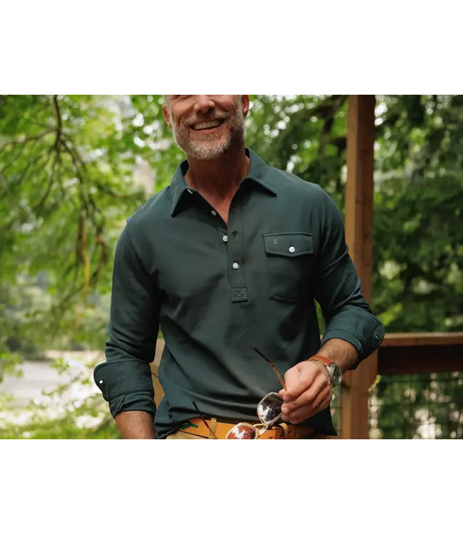 Long Sleeve Players Shirt - Pinetop