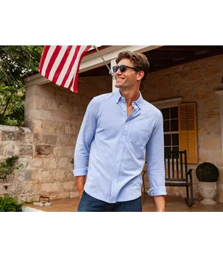 Criquet Oxford Knit Button Down