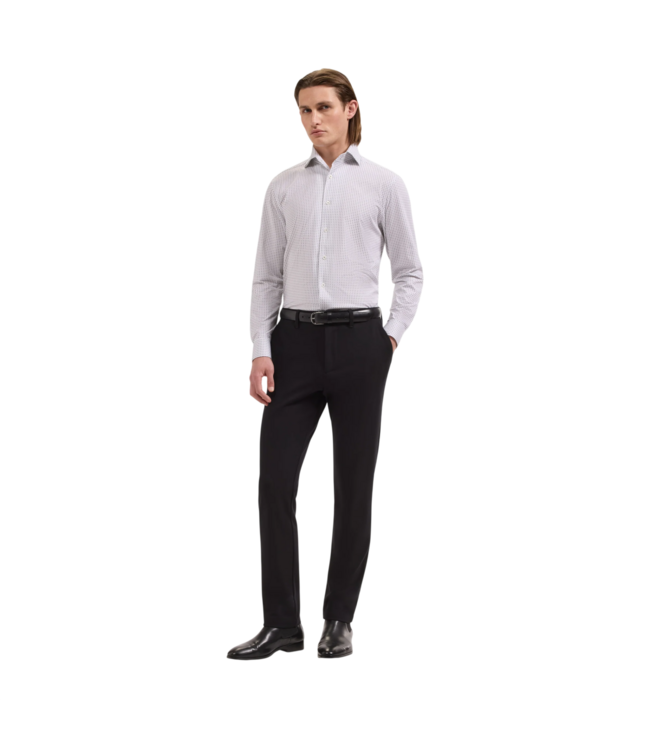 OoohCotton Devon Geometric Shirt - White