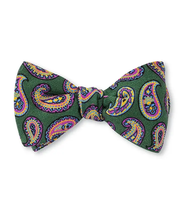 Green Caldwell Pine Bow Tie