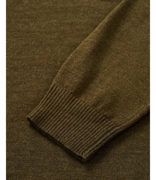 Johnnie-O Raynor Merino Wool Quarter-Zip Sweater - Mallard