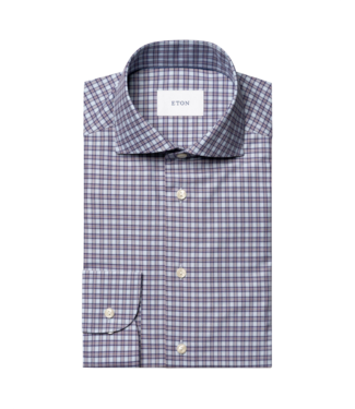 Eton Check Contemporary Twill Shirt