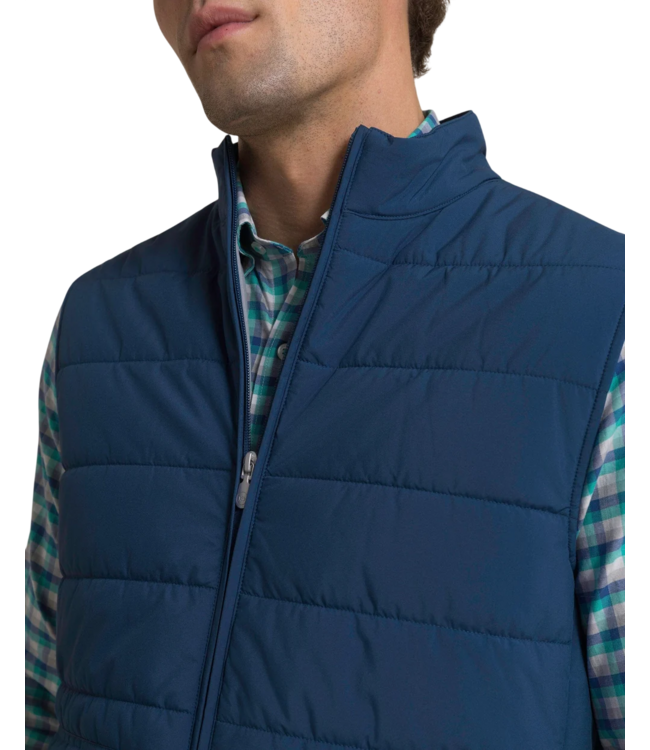 Marsh Creek Cove Quilted Vest - Nautical Blue