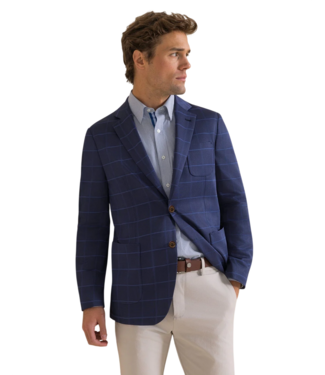 Southern Tide Windowpane Blazer