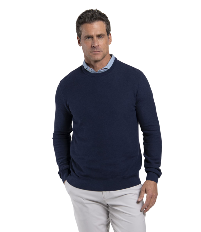 Crew Neck Sweater - Atlanta Blue