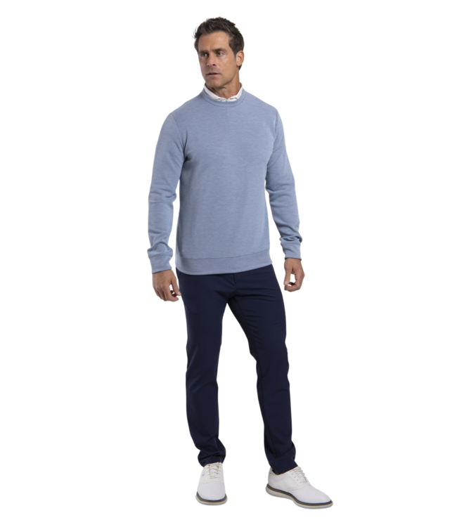 Essentials Crew Neck - Vapor Blue/Atlanta Blue