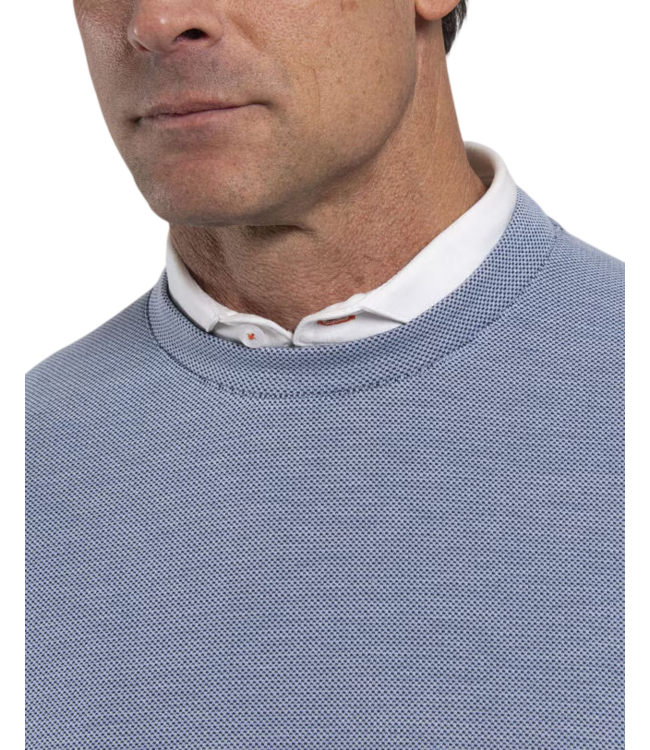 Essentials Crew Neck - Vapor Blue/Atlanta Blue