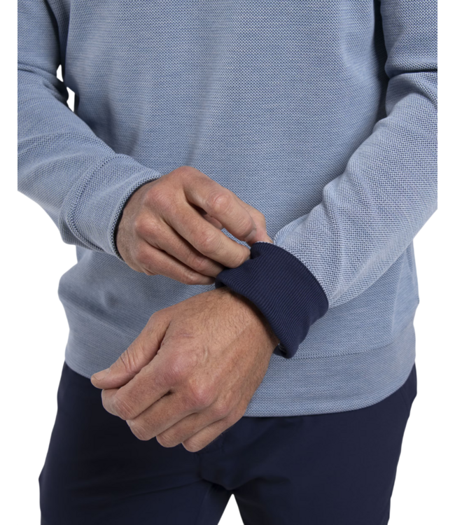 Essentials Crew Neck - Vapor Blue/Atlanta Blue