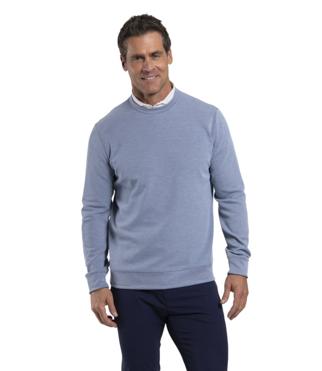 Essentials Crew Neck - Vapor Blue/Atlanta Blue