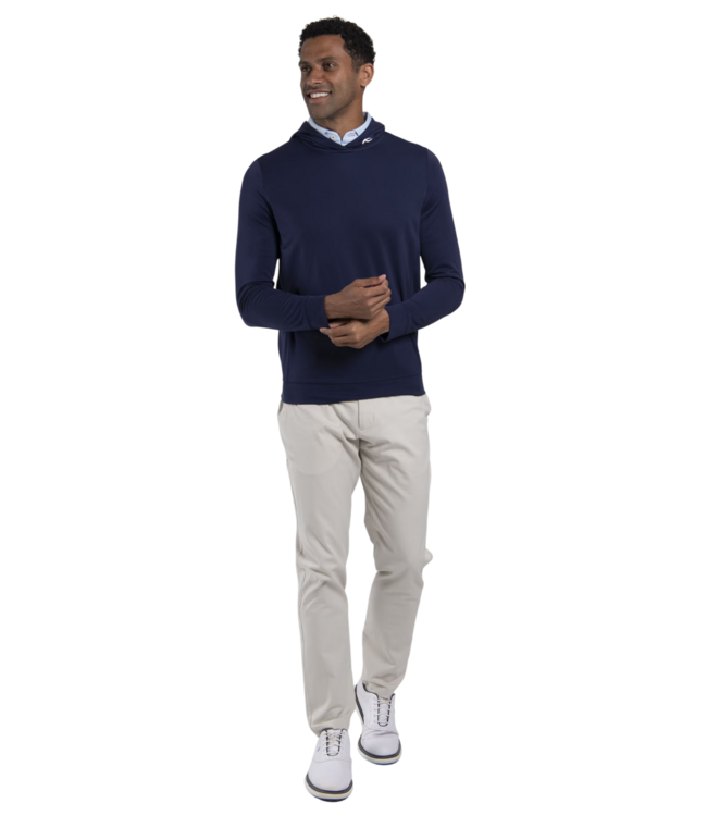 Bergen Soft Hood Midlayer - Atlanta Blue