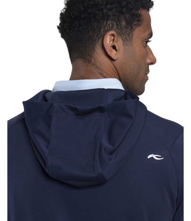 Bergen Soft Hood Midlayer - Atlanta Blue